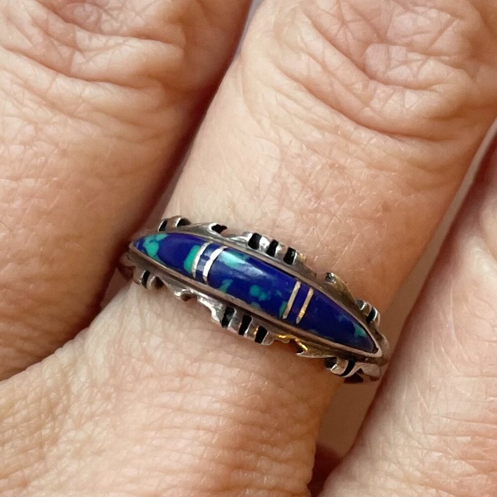 Sterling Silver Native American Style Ring